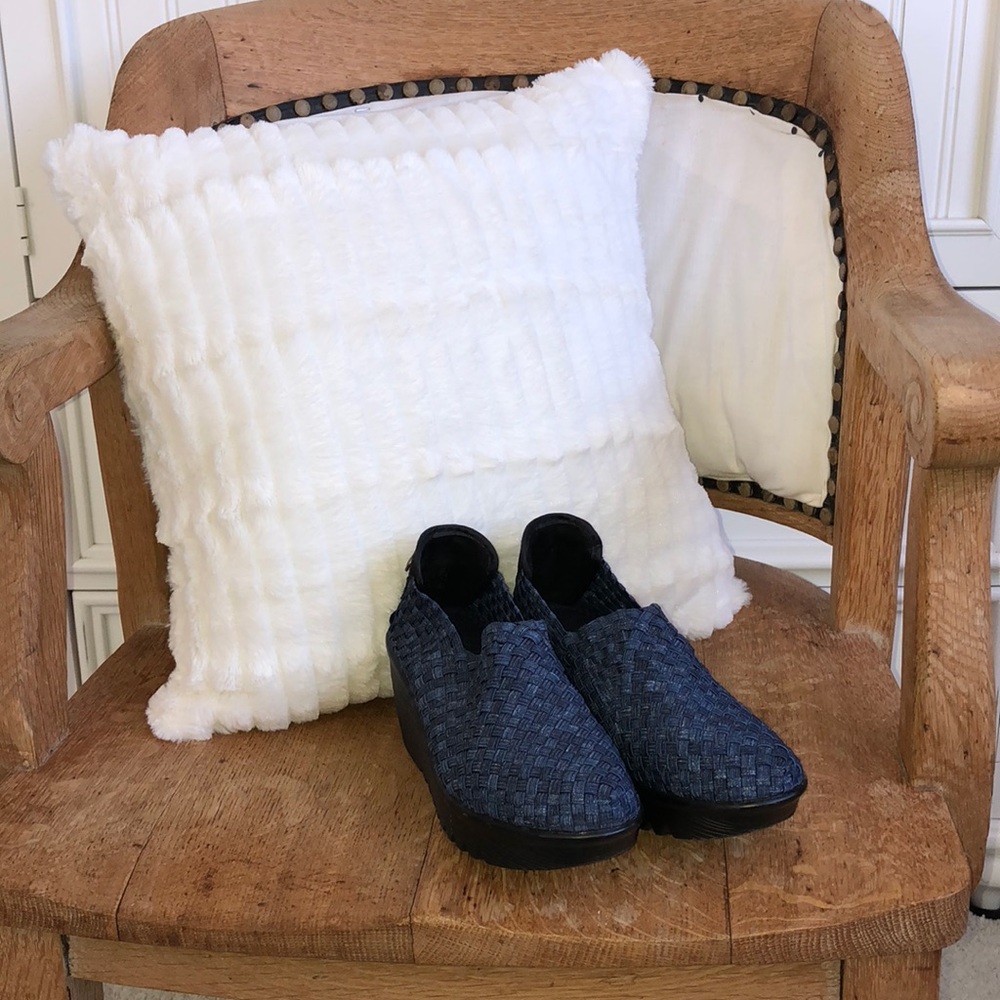 Bernie Mev denim mules